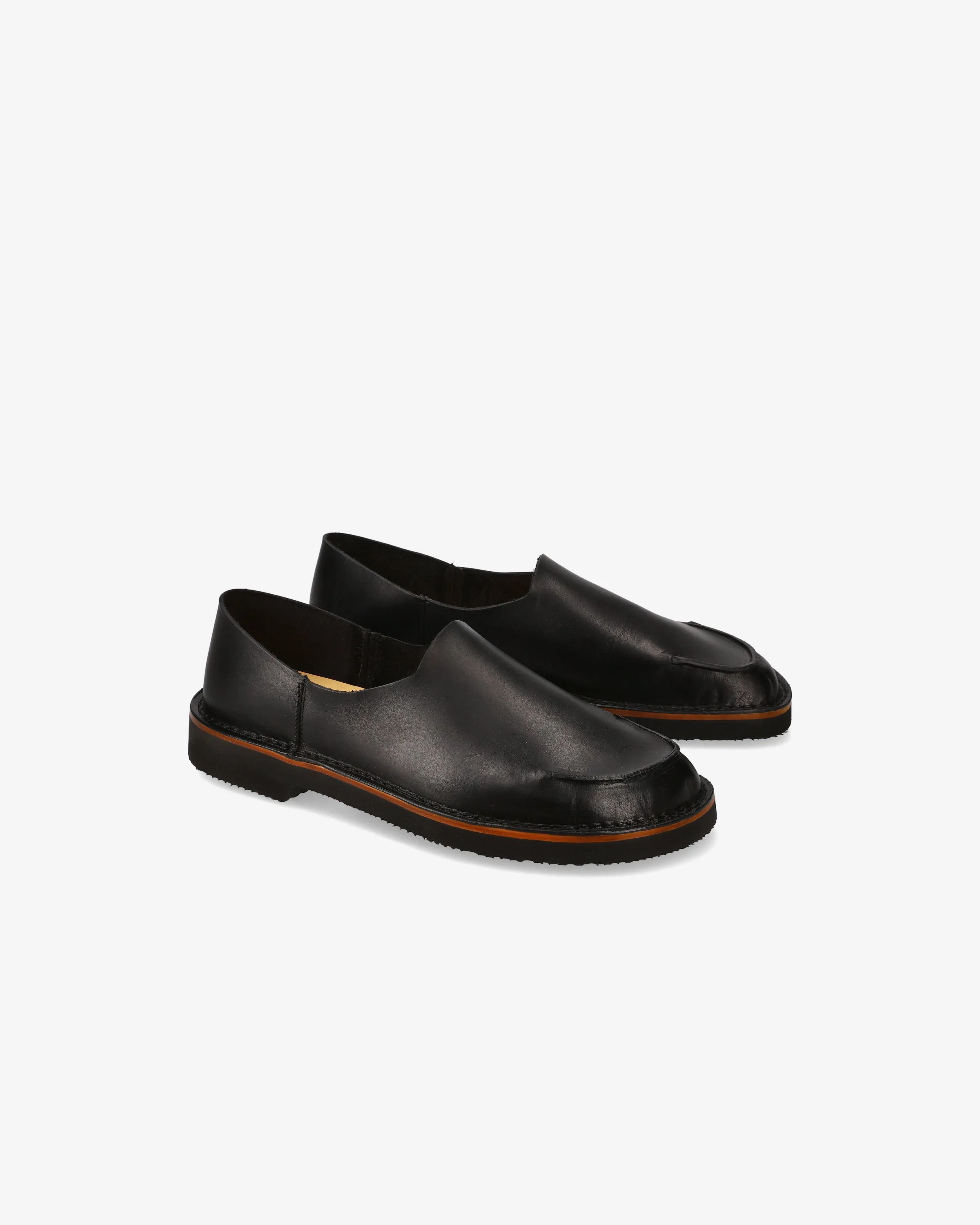 Retro Slip-On with Rubber Sole