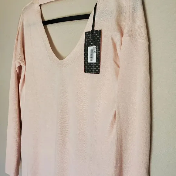 REVOLVE x VIMMIA Blush Pink Shavasana Reversible Sweater