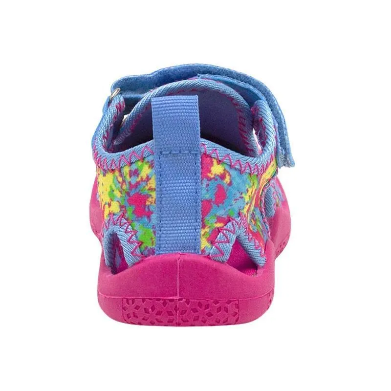 Robeez Kaleidoscope Tie Dye Water Shoes Light Blue