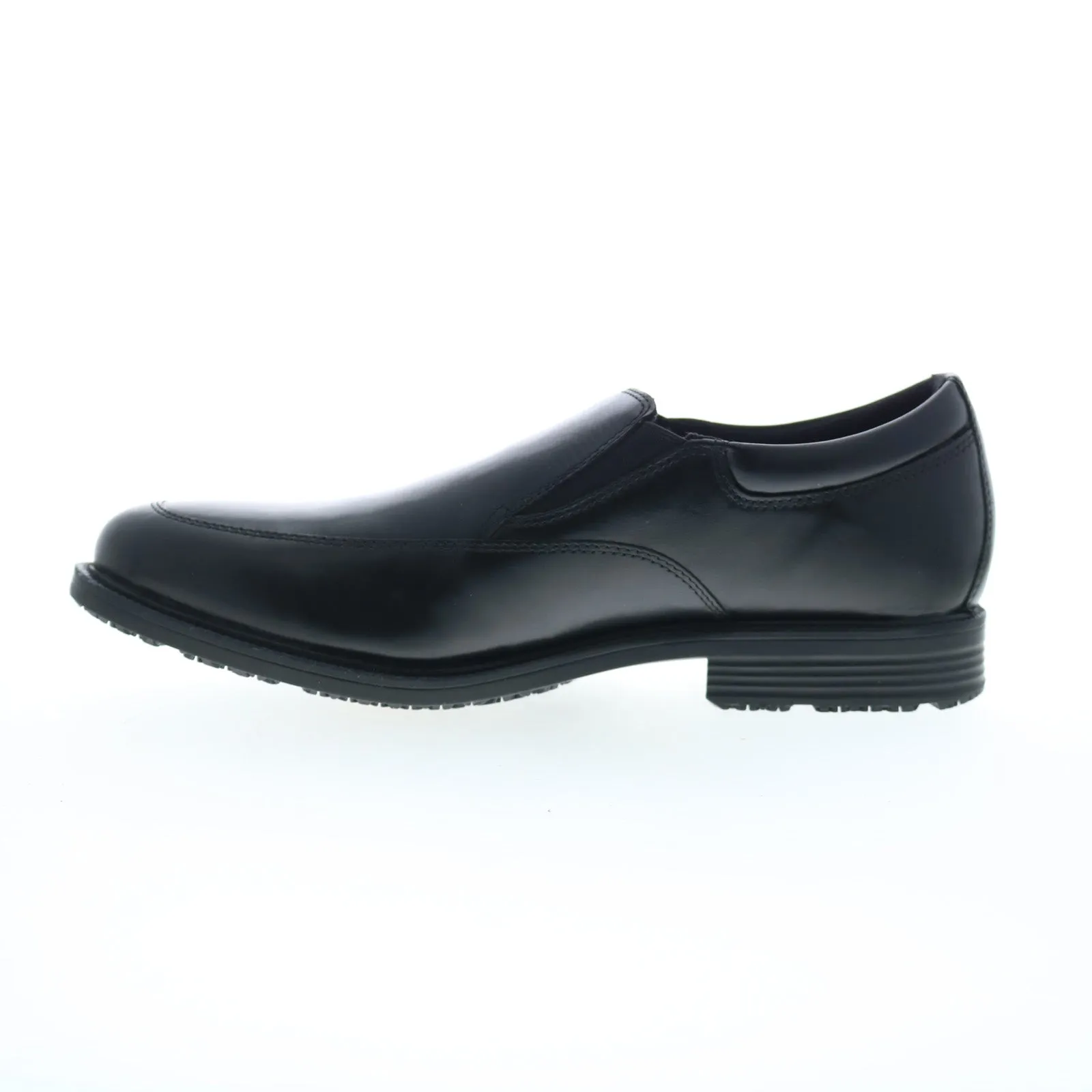 Rockport Essential Details WP Slip On Mens Black Narrow Loafers Casual Shoes