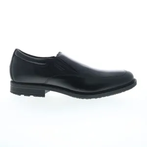 Rockport Essential Details WP Slip On Mens Black Narrow Loafers Casual Shoes