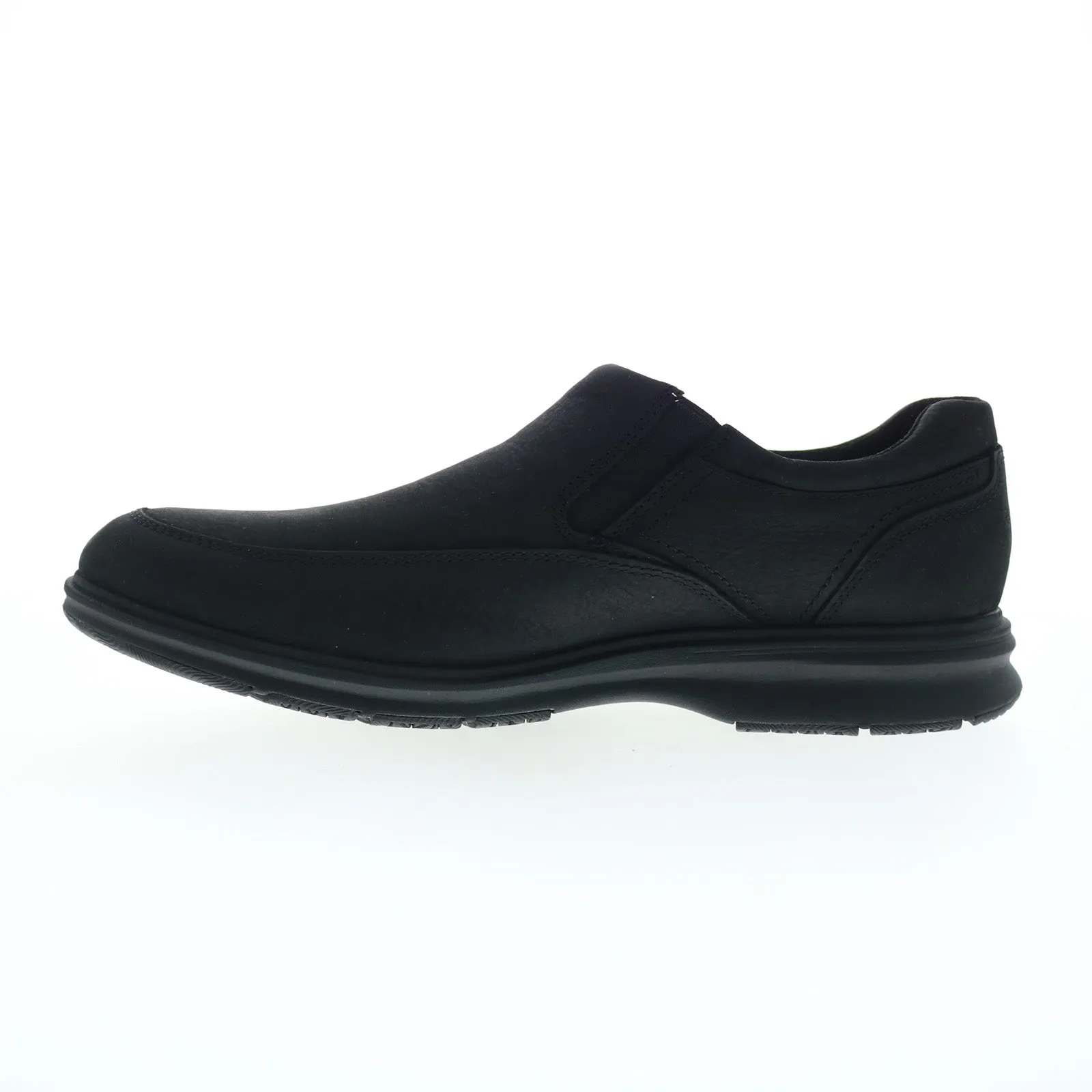 Rockport Total Motion City Slip On Waterproof Mens Black Loafers Shoes