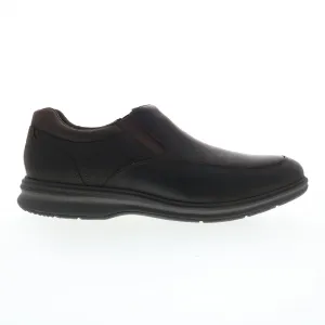 Rockport Total Motion City Slip On Waterproof Mens Brown Wide Loafers Shoes