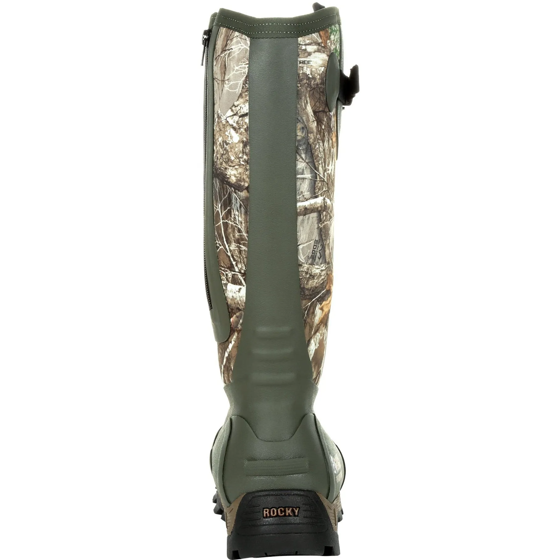 Rocky Women's Sport Pro 16" Waterproof 1200G Ins Side Zipper Hunt Boot Realtree RKS0479