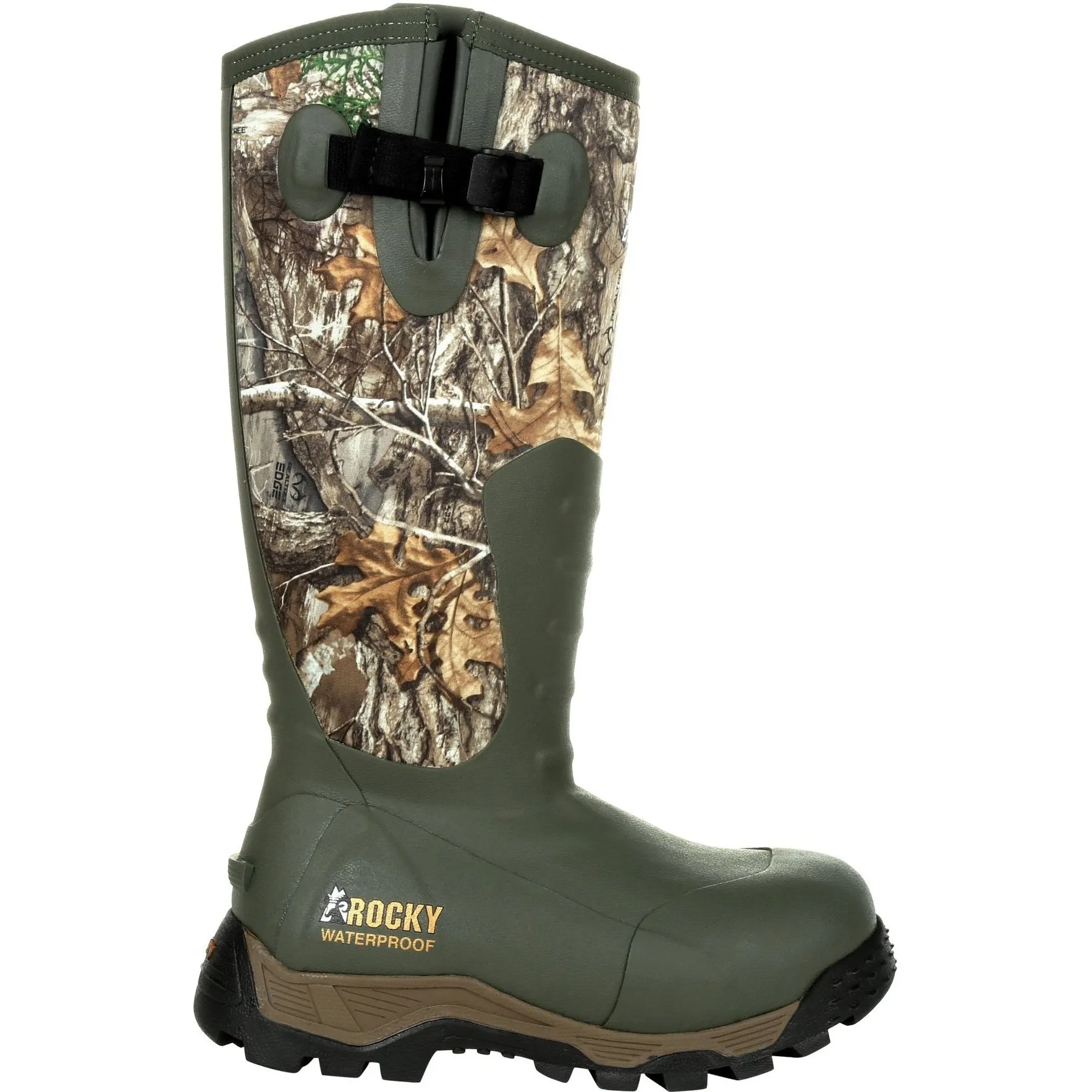 Rocky Women's Sport Pro 16" Waterproof 1200G Ins Side Zipper Hunt Boot Realtree RKS0479