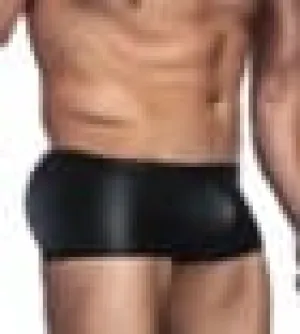 Scandals Men's Sexy Black Leather Brief