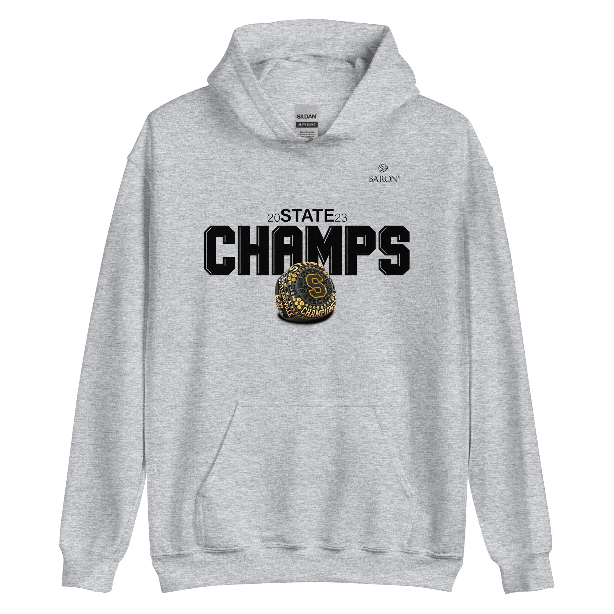 Scotlandville High School Track & Field 2023 Championship Hoodie - Design 3.1