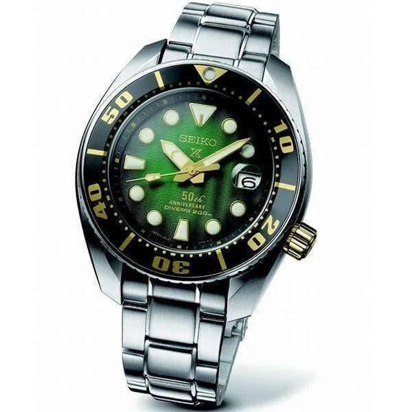 SEIKO PROSPEX GREEN SUMO 50TH ANNIVERSARY MEN WATCH (820 Limited) SPB031