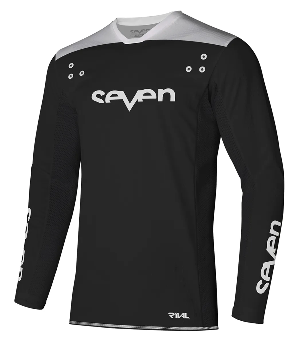 Seven Rival Staple Jersey - Black