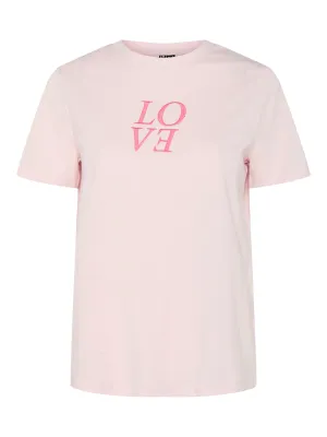 Skylar tee pink love