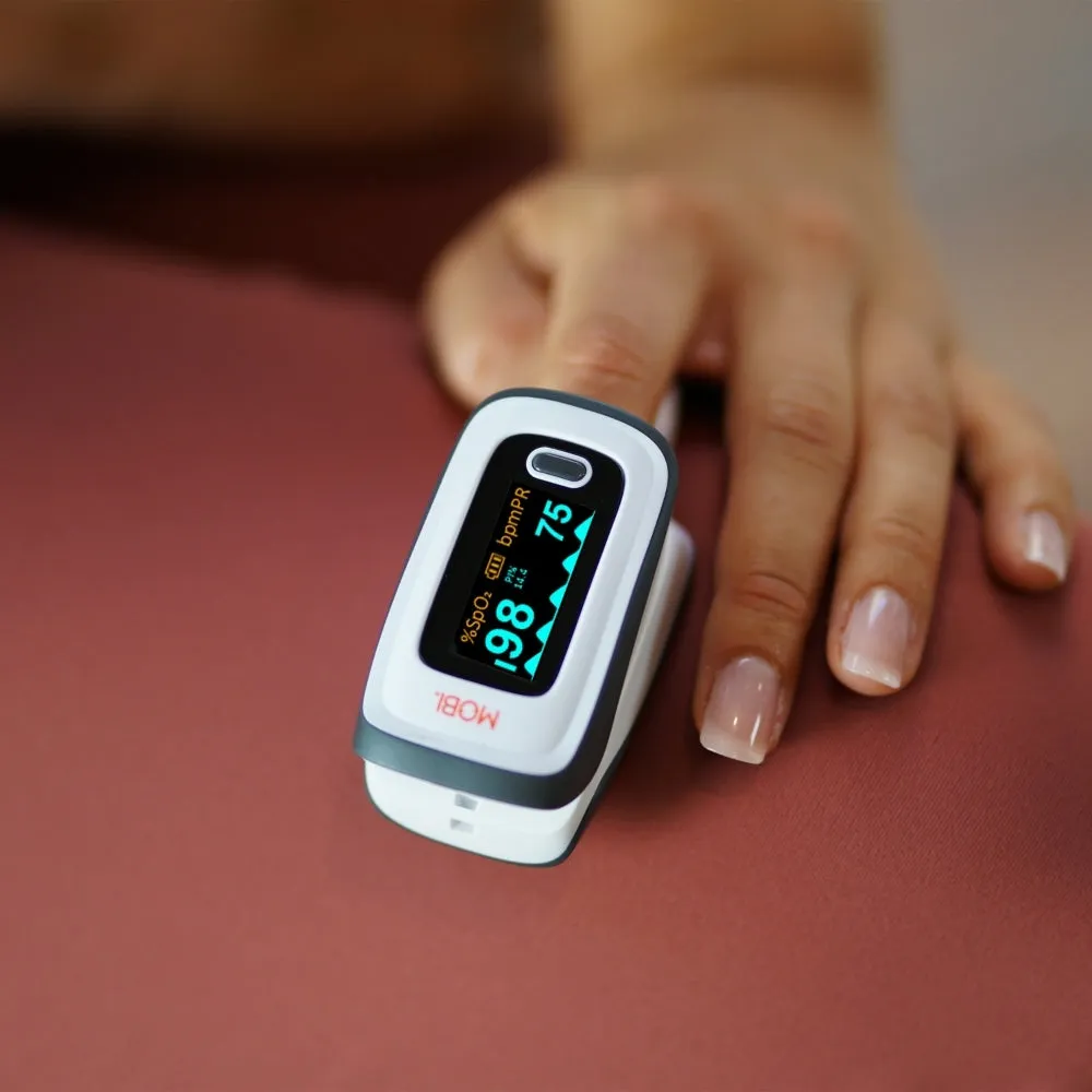 Smart Fingertip Bluetooth Pulse Oximeter With Pulse Rate Readings