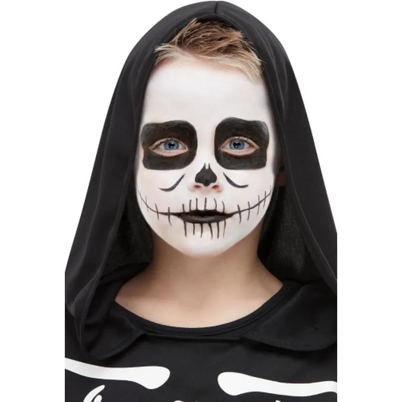 Smiffys Make Up Fx, Kids Skeleton Kit, Aqua