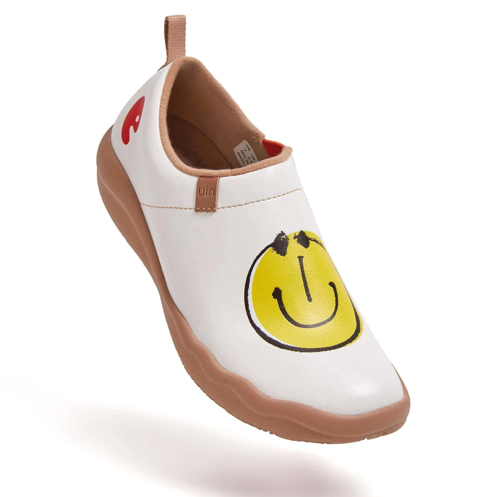 Smiley Microfiber Leather Women