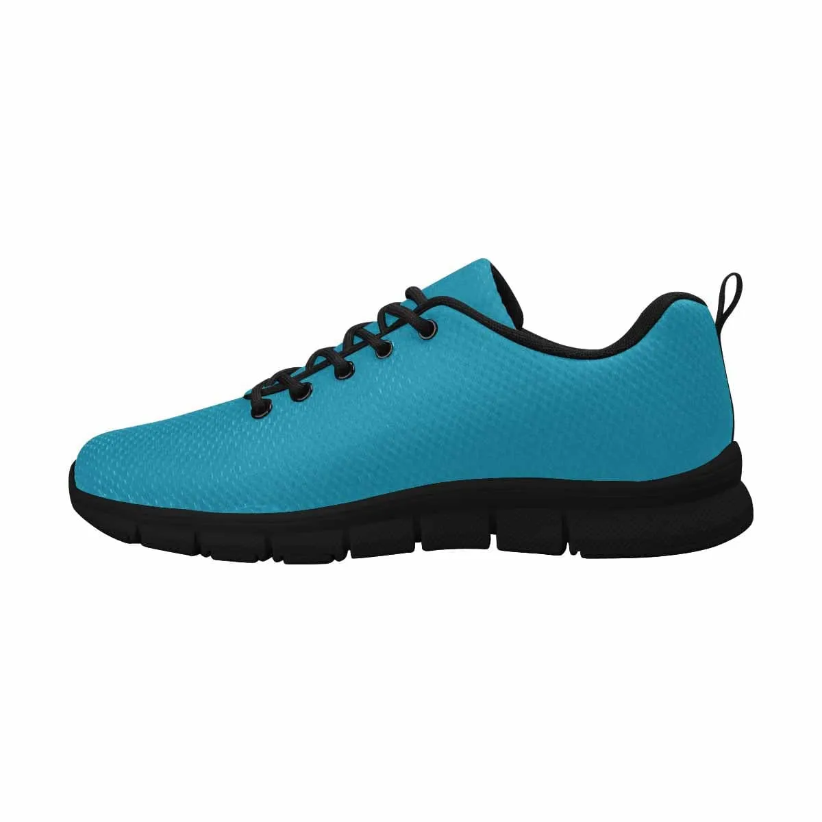 Sneakers for Men - Blue Green Running Shoes by inQue.Style
