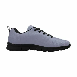 Sneakers for Men - Cool Grey - Canvas Mesh Athletic Running Shoes by inQue.Style