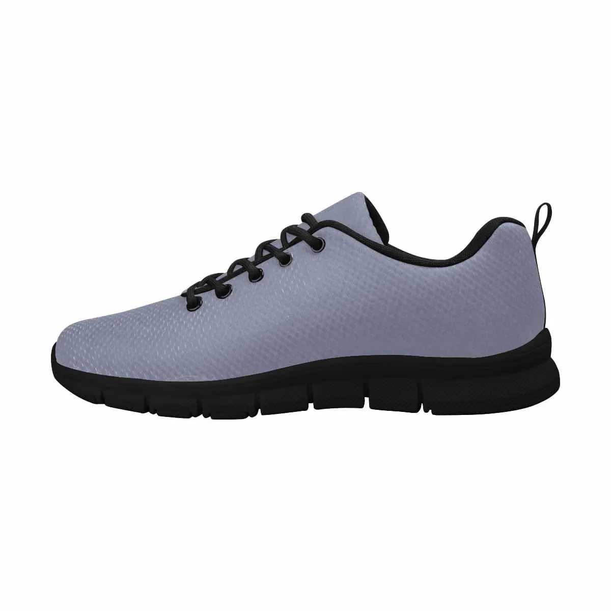 Sneakers for Men - Cool Grey - Canvas Mesh Athletic Running Shoes by inQue.Style