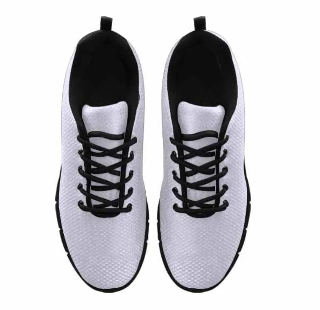 Sneakers for Men - Lavender Purple - Canvas Mesh Athletic Running Shoes by inQue.Style