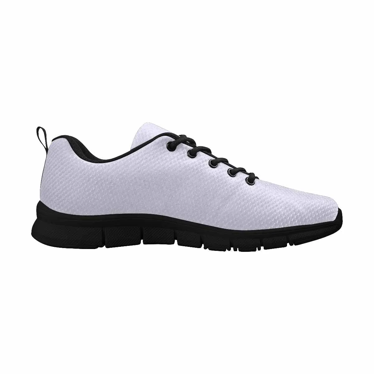 Sneakers for Men - Lavender Purple - Canvas Mesh Athletic Running Shoes by inQue.Style