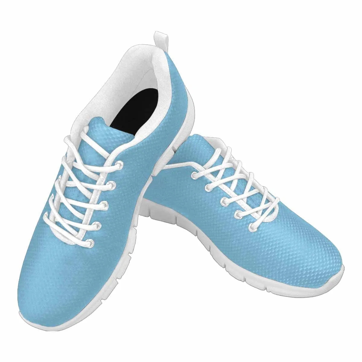 Sneakers for Men Light Blue Running Shoes by inQue.Style