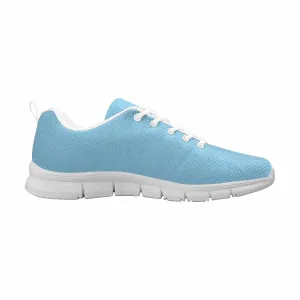 Sneakers for Men Light Blue Running Shoes by inQue.Style