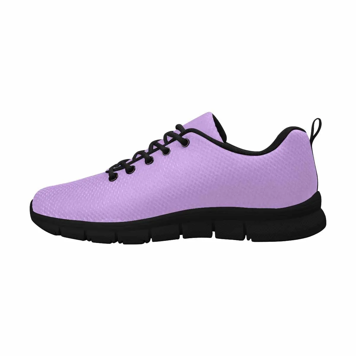 Sneakers for Men - Mauve Purple - Canvas Mesh Athletic Running Shoes by inQue.Style