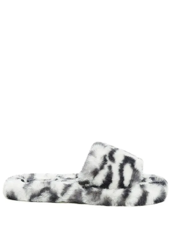 Soft Animal Print Slippers