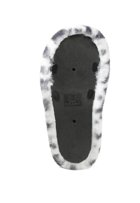 Soft Animal Print Slippers