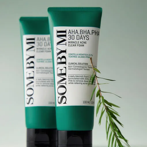 Some by Mii | Aha-bha-pha 30days Miracle Acne Clear Foam 100ml