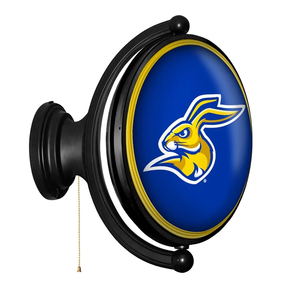 South Dakota State Jackrabbits: Jack - Original Oval Rotating Lighted Wall Sign