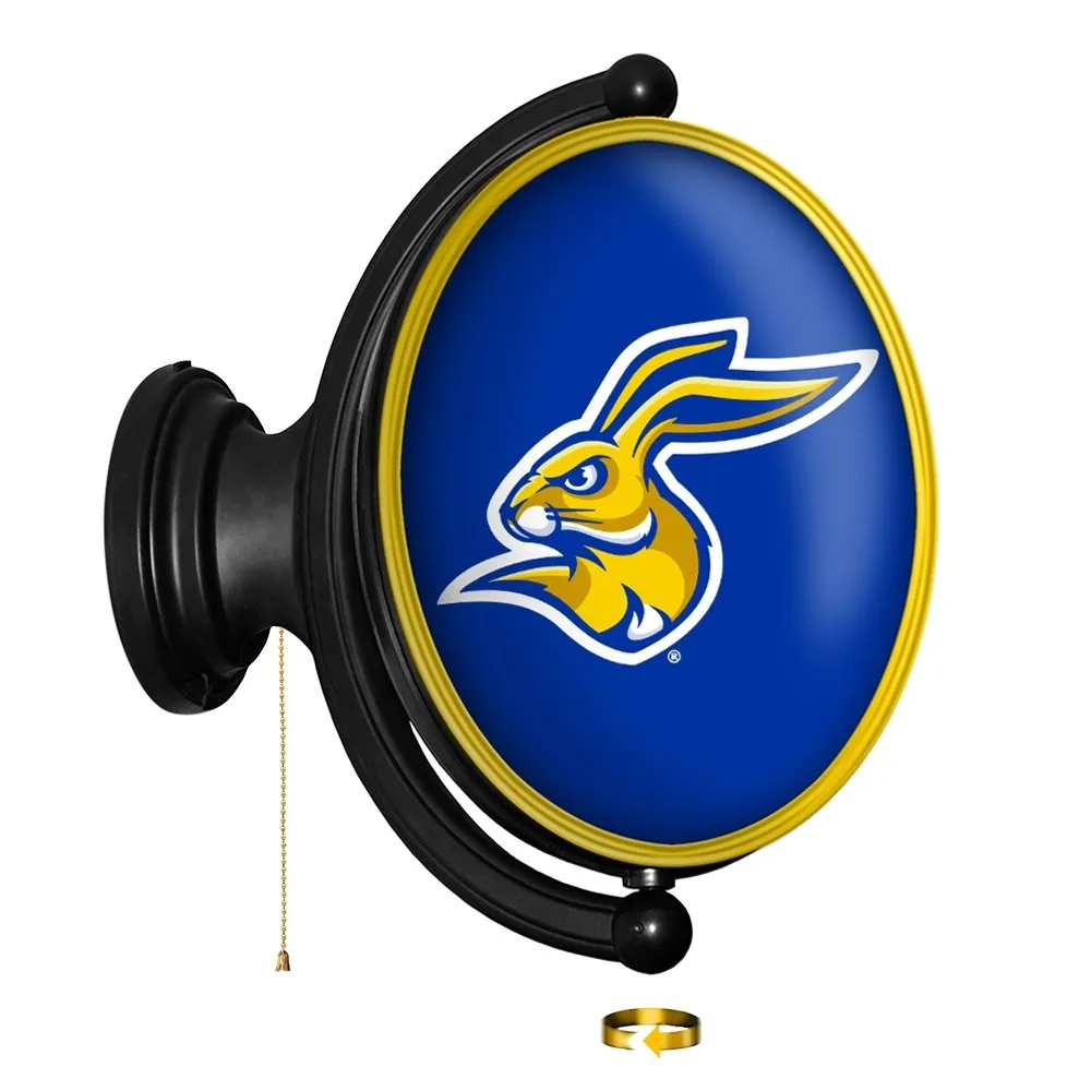 South Dakota State Jackrabbits: Jack - Original Oval Rotating Lighted Wall Sign