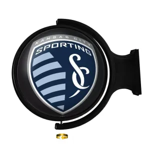 Sporting Kansas City: Original Round Rotating Lighted Wall Sign