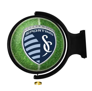 Sporting Kansas City: Pitch - Original Round Rotating Lighted Wall Sign