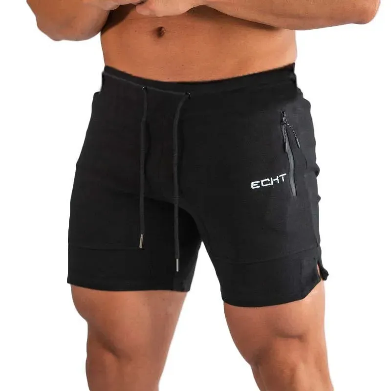 Sports Shorts Men Beaching Shorts Zip Pocket