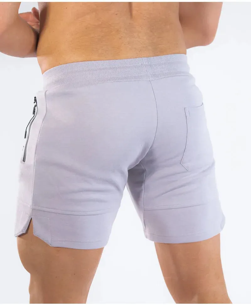 Sports Shorts Men Beaching Shorts Zip Pocket