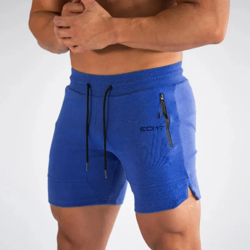 Sports Shorts Men Beaching Shorts Zip Pocket