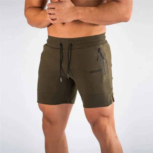 Sports Shorts Men Beaching Shorts Zip Pocket