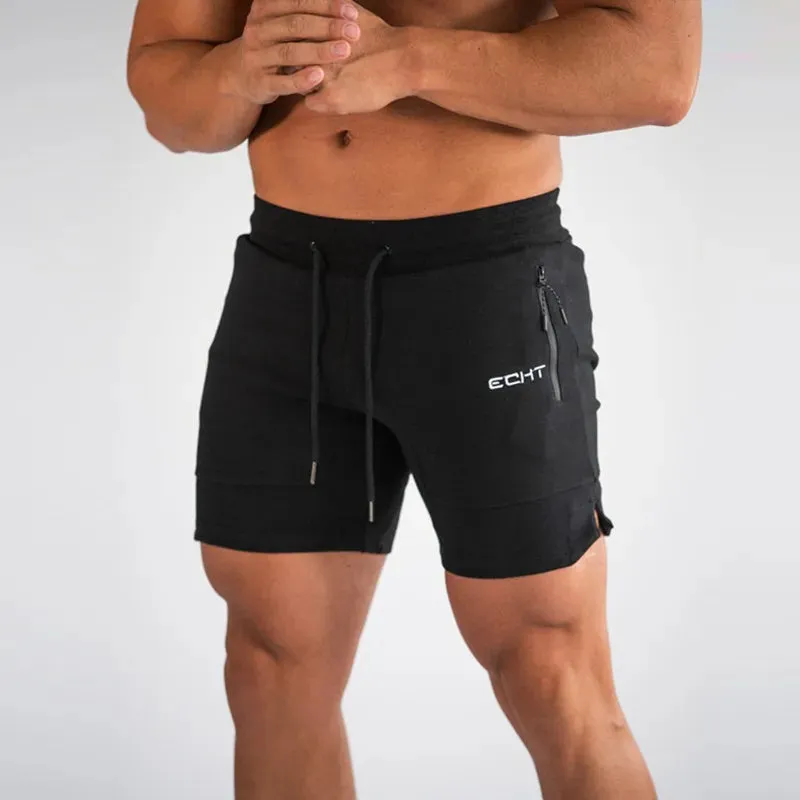 Sports Shorts Men Beaching Shorts Zip Pocket