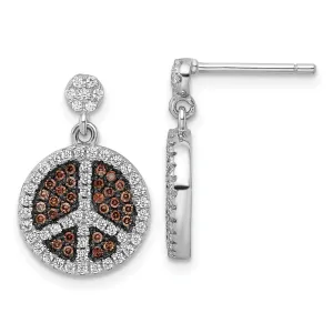 Sterling Silver Cubic Zirconia Post Earrings