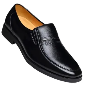 StilMann Luxus Herren-Slipper in Schwarz