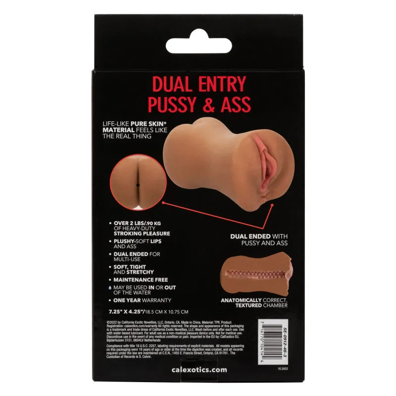 Stroke It Dual Entry Brown