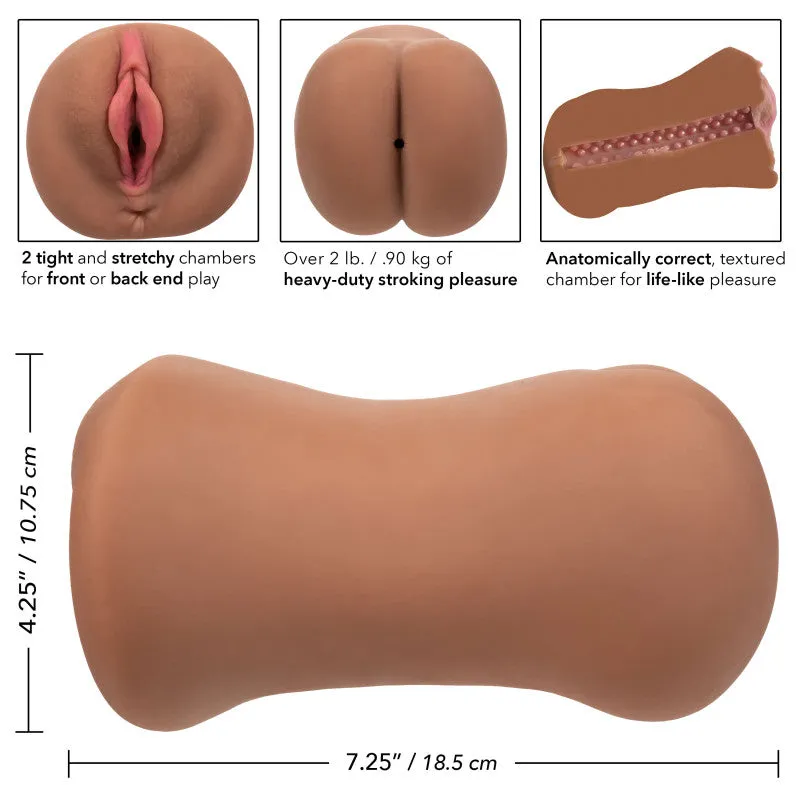 Stroke It Dual Entry Brown