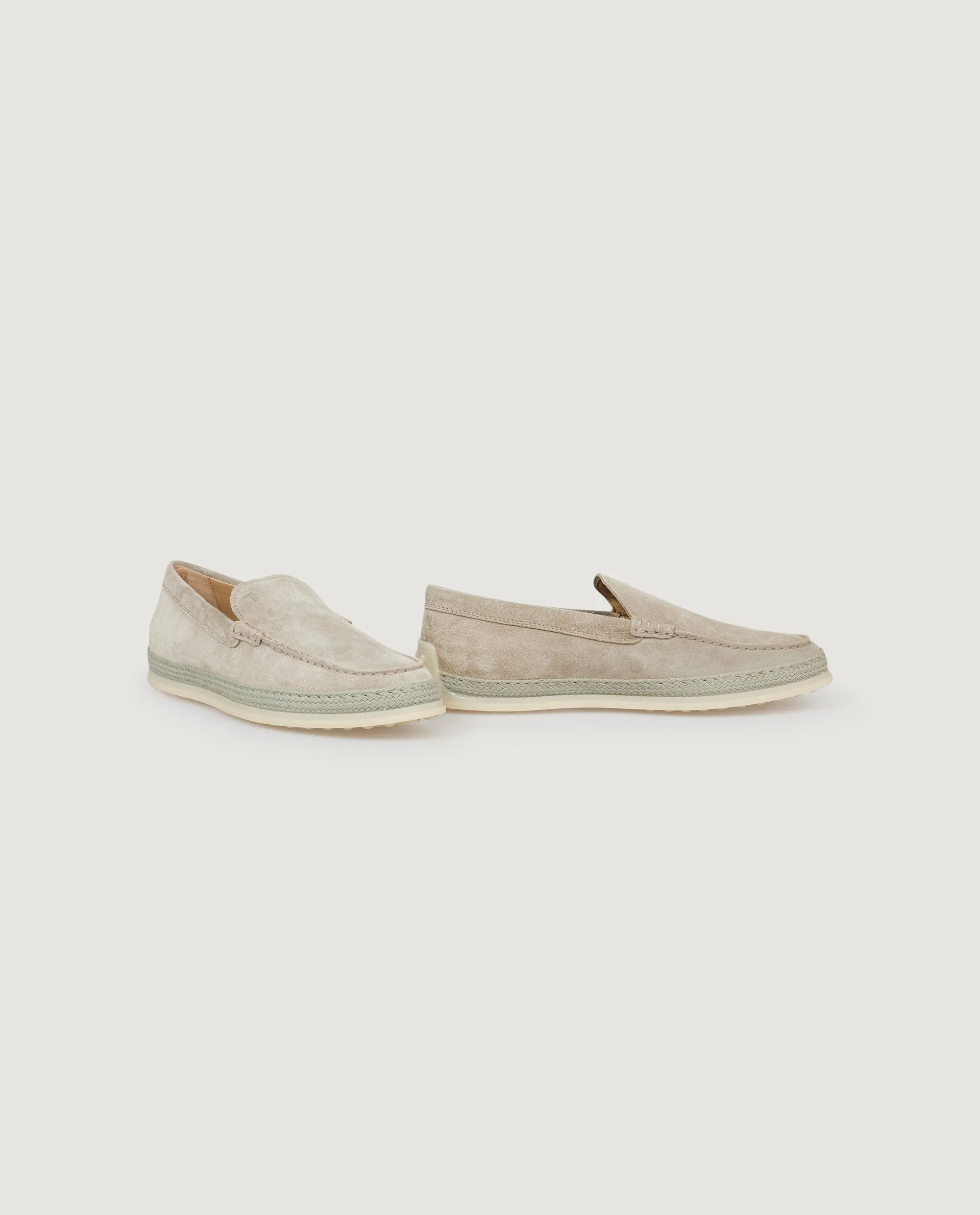 Suede Slip-Ons