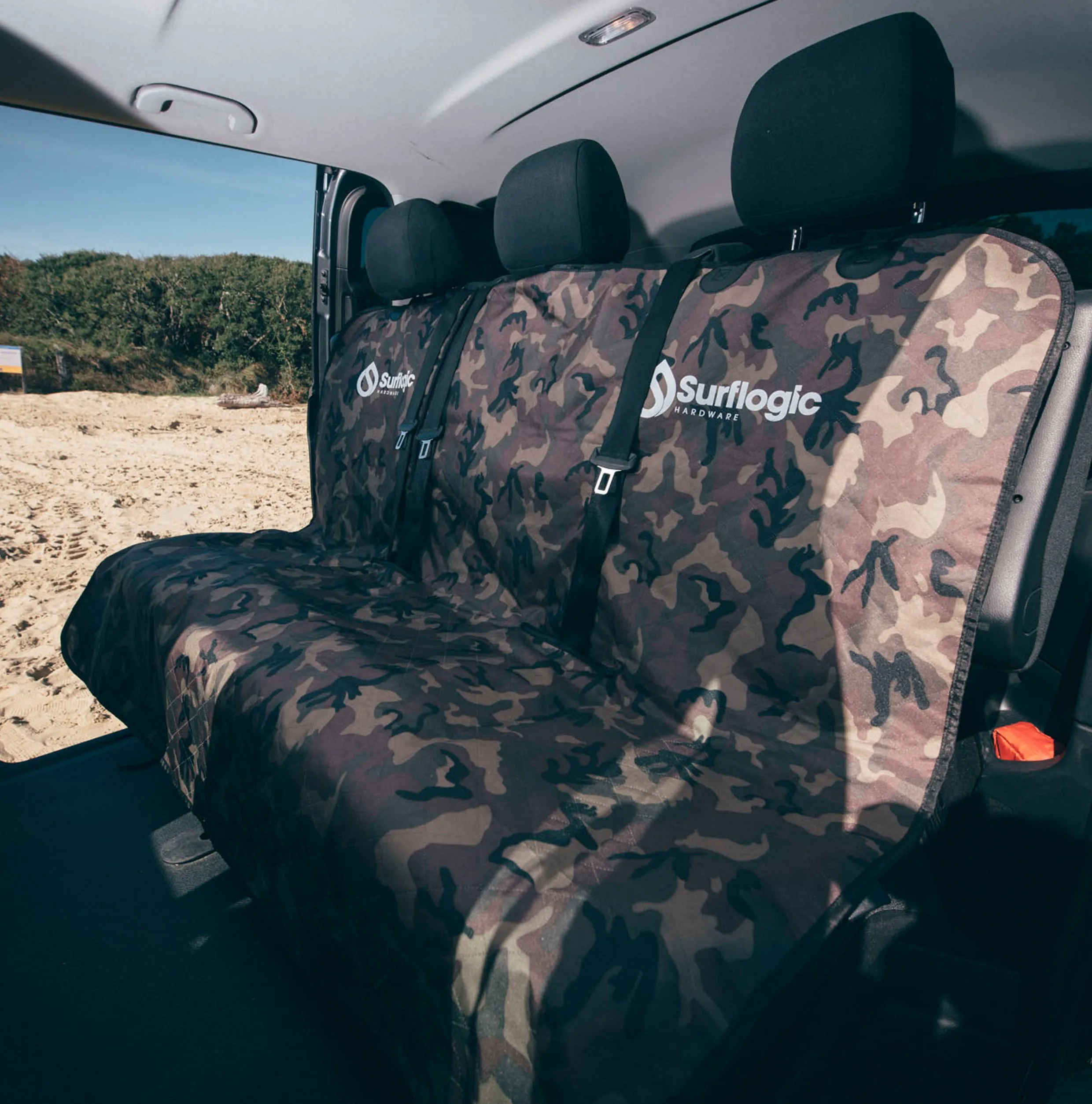 Surflogic - Waterproof Triple Universal Seat Cover Camo - SLH