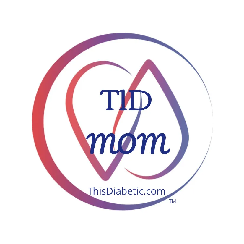 T1D MOM Ladies' Scoopneck T-Shirt