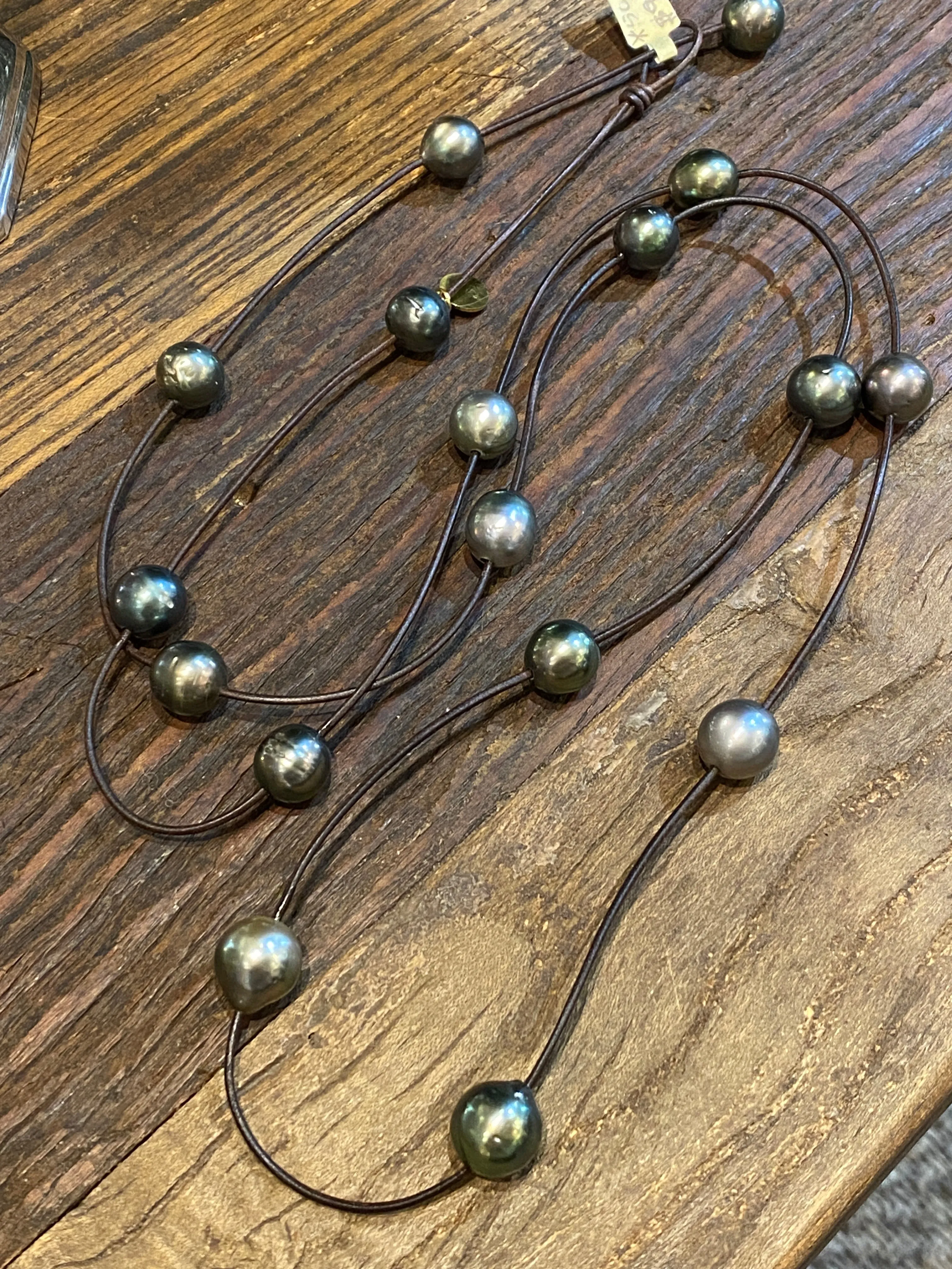 Tahitian Pearl Sautoir Necklace | 50"