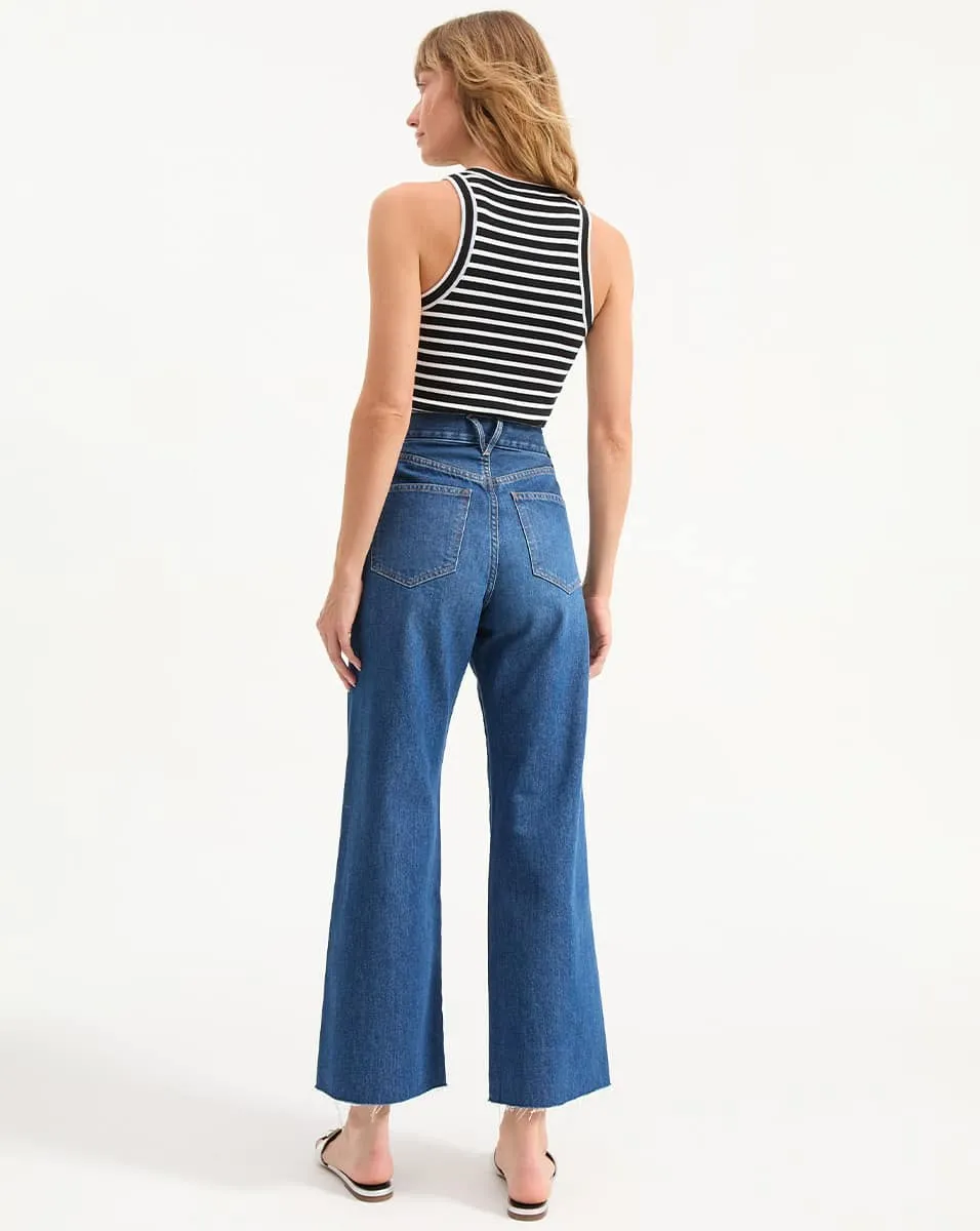 TAYLOR CROPPED HIGH RISE WIDE