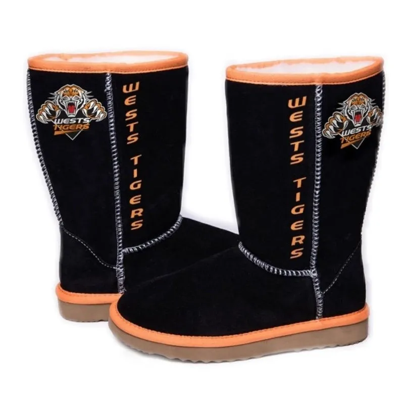 TEAM UGGS UNISEX NRL UGG BOOTS, WEST TIGERS
