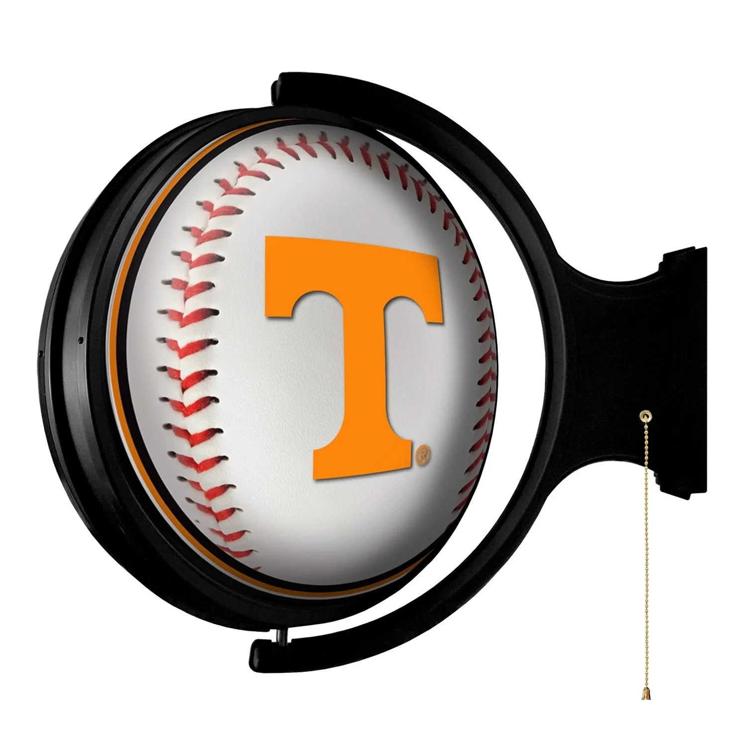 Tennessee Volunteers: Baseball - Round Rotating Lighted Wall Sign