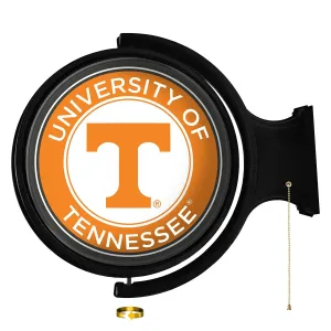 Tennessee Volunteers: Original Round Rotating Lighted Wall Sign