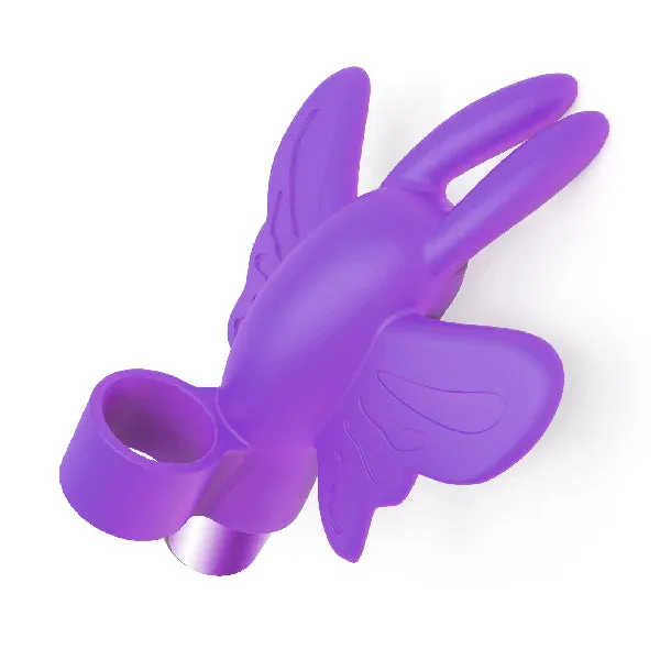 The 9's - Flirt finger Silicone Butterfly - Purple